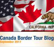 Canada Border Tour Blog