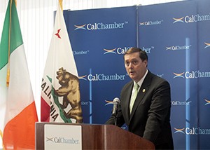 Assemblymember William P. Brough (R-Dana Point), chair of the California Legislative Irish Caucus.