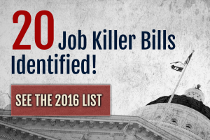 Job Killer Watch: CalChamber Identifies 20th Job Killer Bill