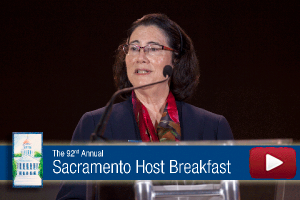 Video: Susan Corrales-Diaz Remarks at 92nd Annual Sacramento Host Breakfast