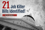 Senate Labor Committee to Hear Two Job Killer Bills Today