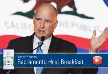 California Governor Brown Remarks at the 93rd Annual Sacramento Host Breakfast Governor Brown