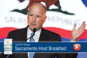 California Governor Brown Remarks at the 93rd Annual Sacramento Host Breakfast