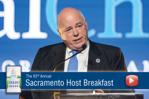 Terry MacRae at 93rd Annual Sacramento Host Breakfast