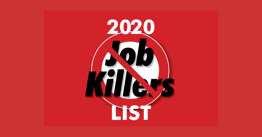 Job Killers - Advocacy - California Chamber Of Commerce