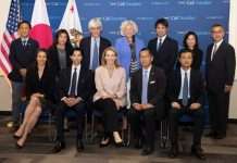 CalChamber, Japan Business Leaders Discuss Ways to Collaborate JBA JCCNC Lunch Group Photo