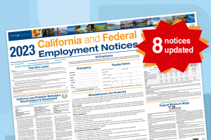 Eight Employment Notices Have Updates for January 1, 2023