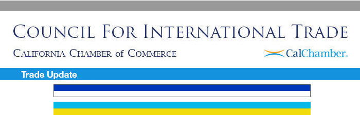 Council for International Trade - Trade Update