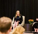 Danielle Borja and Jennifer Barrera at Greater Conejo Valley Economic Summit