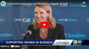 CalChamber Announces New Women's Leadership Council to Support Women in Business