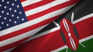 US-Kenya Flags