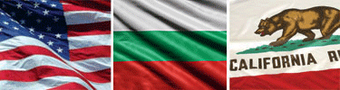USA-Bugaria-California-flags