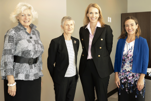 Susanne T. Stirling, Senior Vice President, International, CalChamber, Ambassador Rosemary Banks, New Zealand Ambassador to the U.S., Jennifer Barrera, President and CEO, CalChamber, and Katja Ackerly, Consul General of New Zealand-Los Angeles