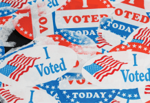 Elections Ballot Measures: Voters, CalChamber in Alignment I Voted Stickers