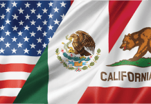 Guest Commentary: Perspective on Impact of New U.S. Tariffs on Mexico US-Mexico-California flags