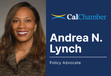 CalChamber Names Policy Advocate for Labor/Workers’ Comp Issues Andrea N. Lynch