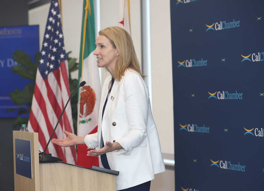 CalChamber President and CEO Jennifer Barrera