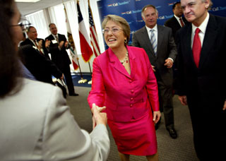 Chile President Michelle Bachelet